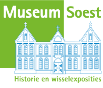 Logo groen en wit Museum Oud Soest